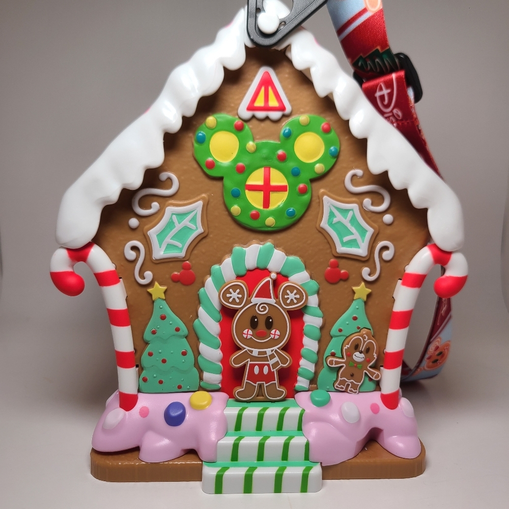 Disney Parks Mickeys Very Merry Christmas Party Gingerbread House Popcorn Bucket